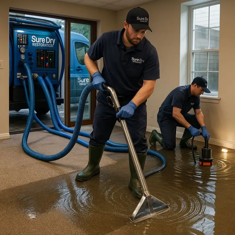 Water Extraction and Removal process in Wrightstown, WI
